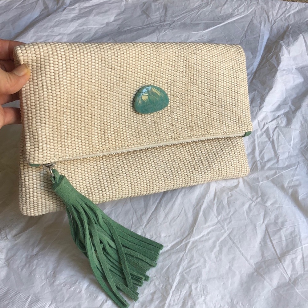 Brand New una alla volta foldover clutch